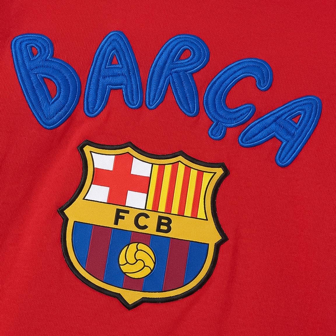 PIJAMA LARGO COZY JERSEY FC BARCELONA
