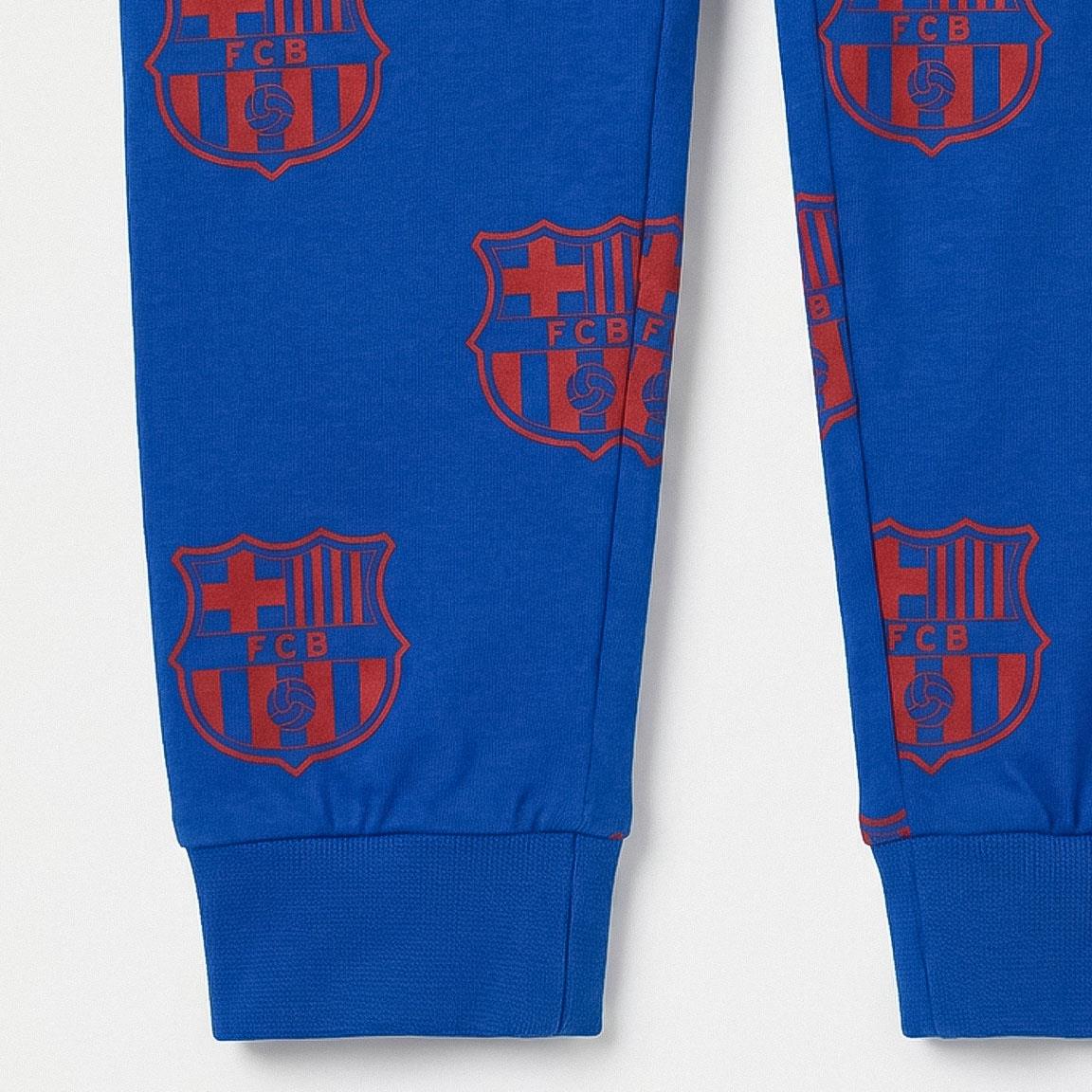 PIJAMA LARGO COZY JERSEY FC BARCELONA