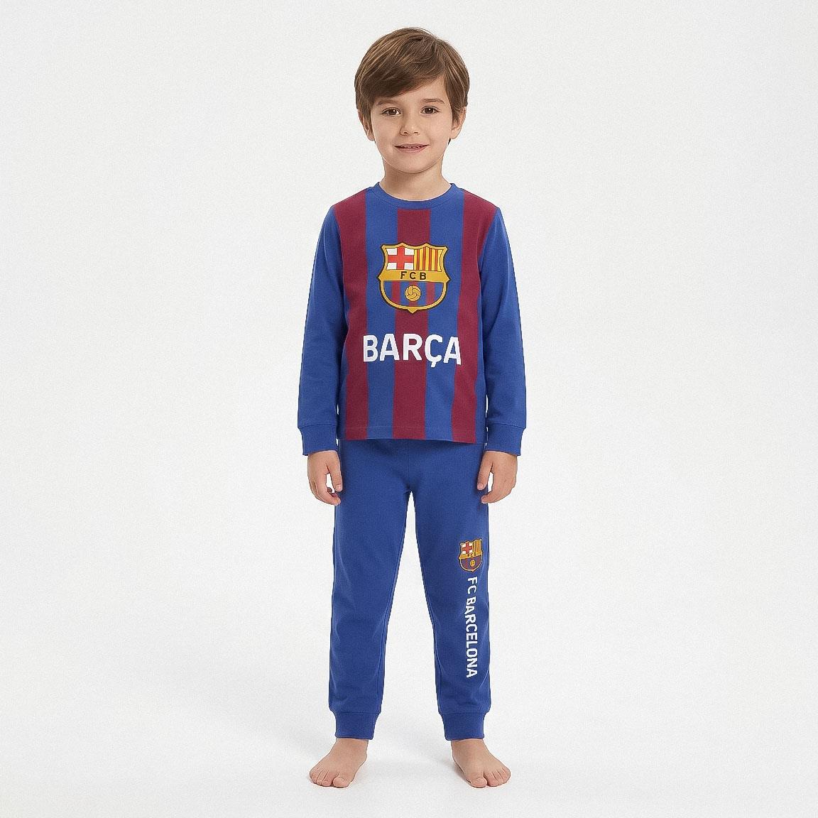 PIJAMA LARGO INTERLOCK FC BARCELONA
