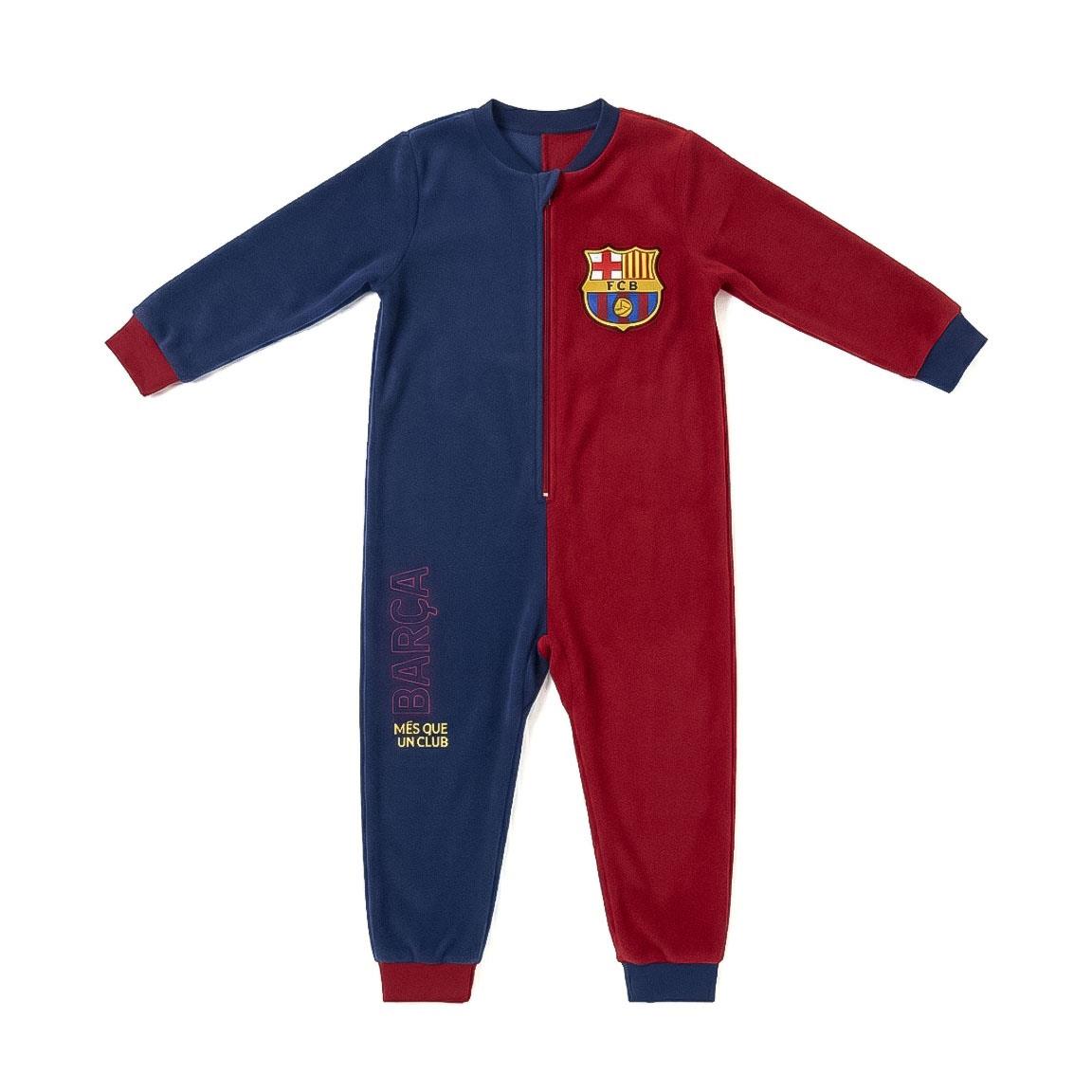 PIJAMA DORMILON CORAL FLEECE FC BARCELONA