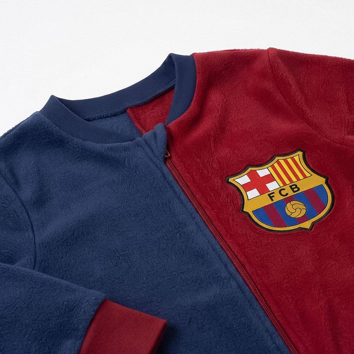PIJAMA DORMILON CORAL FLEECE FC BARCELONA