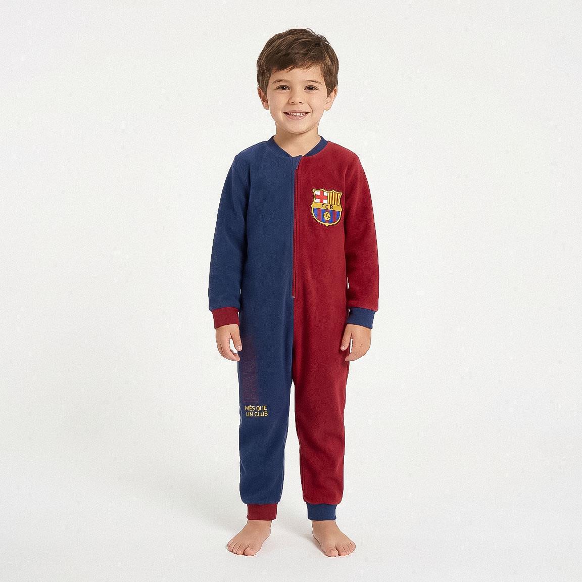 PIJAMA DORMILON CORAL FLEECE FC BARCELONA