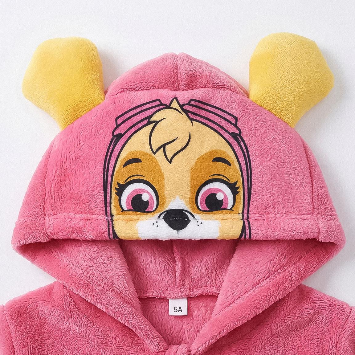 PIJAMA DORMILON CORAL FLEECE APLICACIONES PAW PATROL