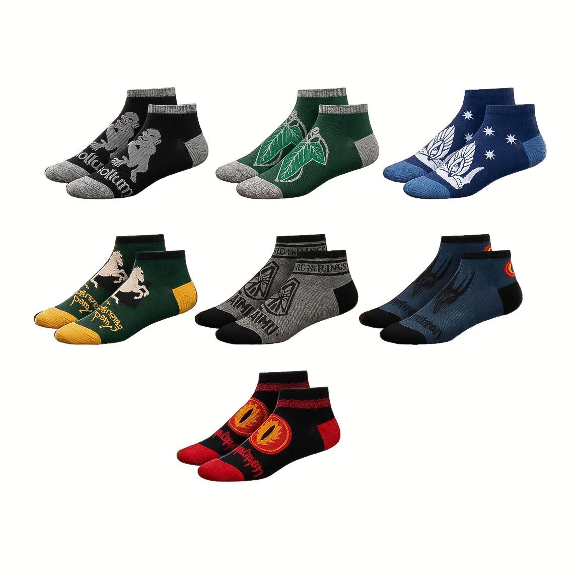 PACK CALCETINES 12 PIEZAS THE LORD OF THE RINGS