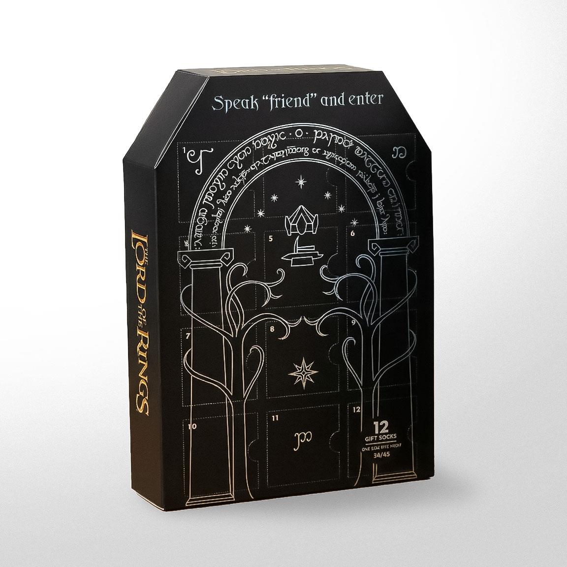 PACK CALCETINES 12 PIEZAS THE LORD OF THE RINGS