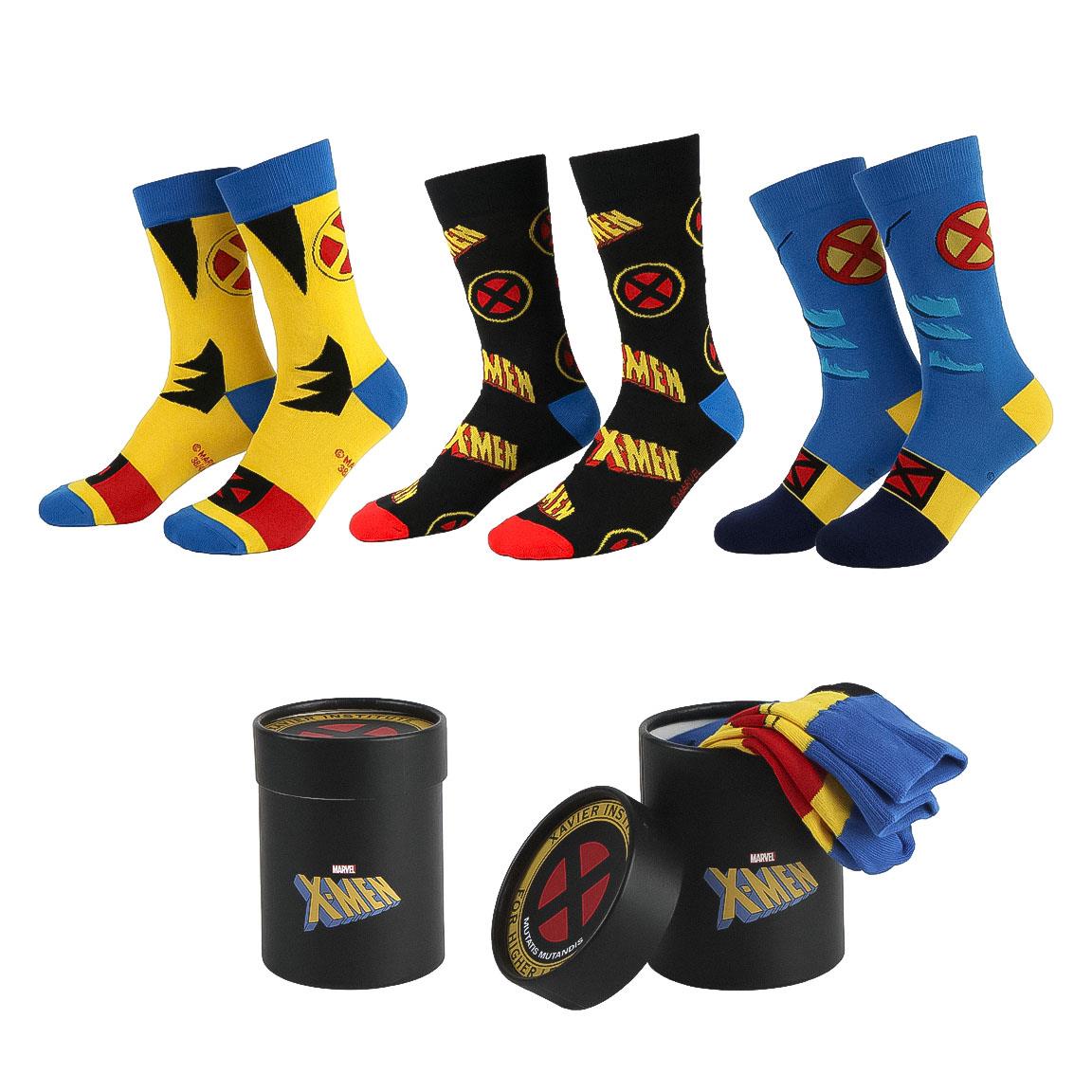 PACK CALCETINES 3 PIEZAS X-MEN
