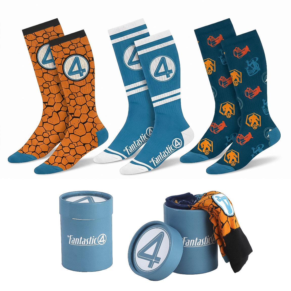 PACK CALCETINES 3 PIEZAS FANTASTIC FOUR