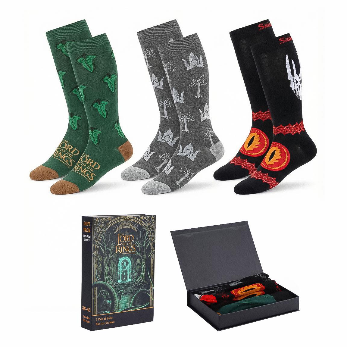 PACK CALCETINES 3 PIEZAS THE LORD OF THE RINGS