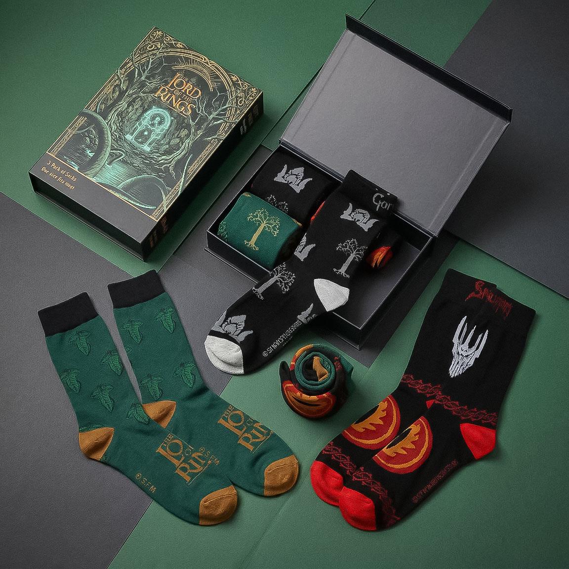 PACK CALCETINES 3 PIEZAS THE LORD OF THE RINGS