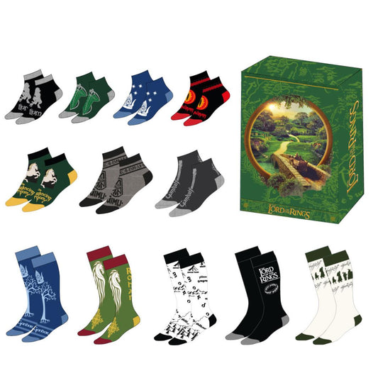 CALCETINES CALENDARIO ADVIENTO THE LORD OF THE RINGS