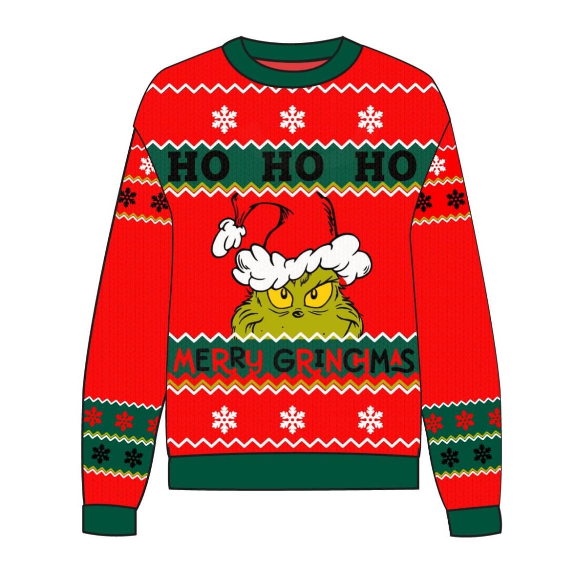 JERSEY PUNTO TRICOT NAVIDEÑO THE GRINCH