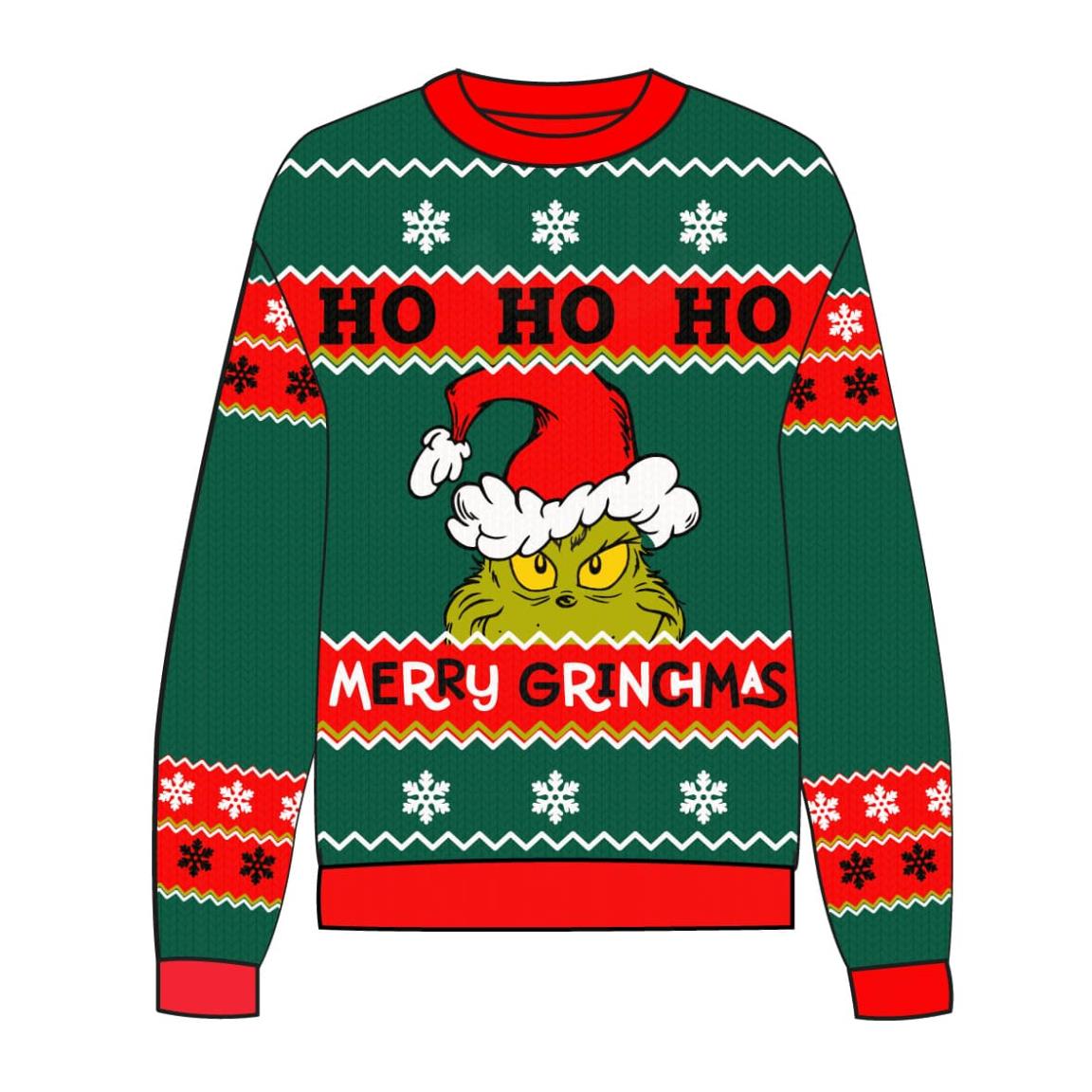 JERSEY PUNTO TRICOT NAVIDEÑO THE GRINCH