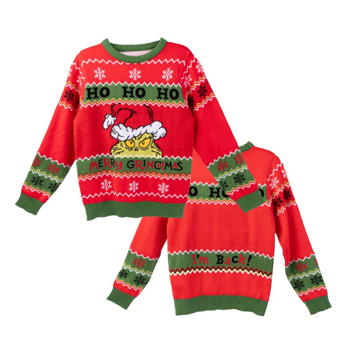 JERSEY PUNTO TRICOT NAVIDEÑO THE GRINCH