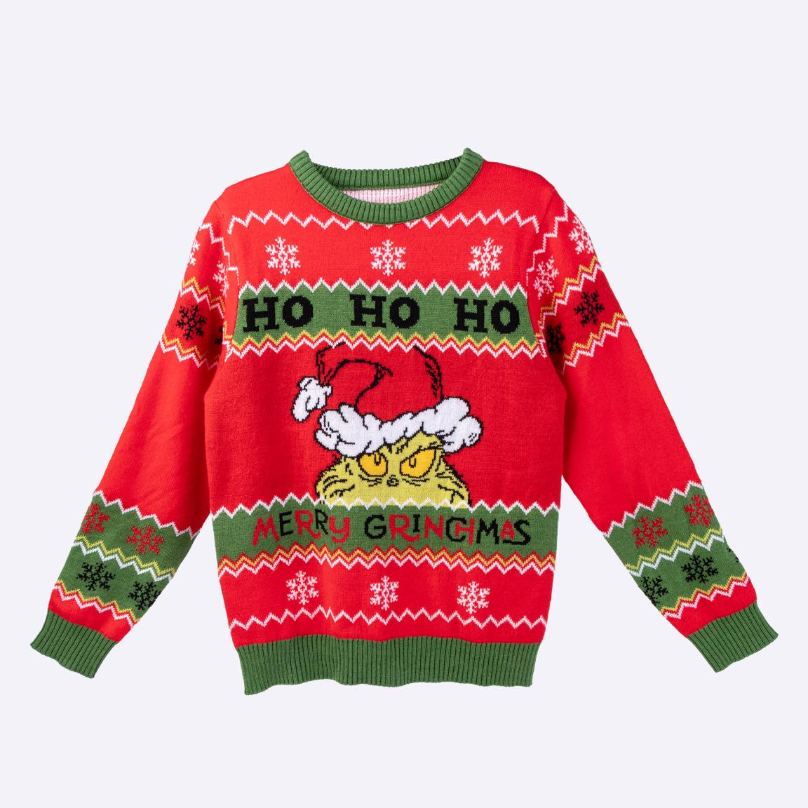 JERSEY PUNTO TRICOT NAVIDEÑO THE GRINCH
