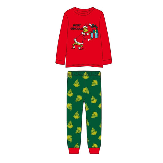 PIJAMA LARGO SINGLE JERSEY THE GRINCH