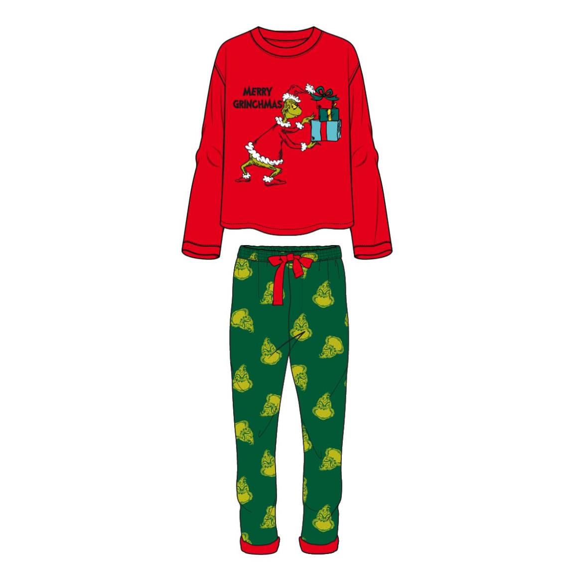 PIJAMA LARGO SINGLE JERSEY THE GRINCH