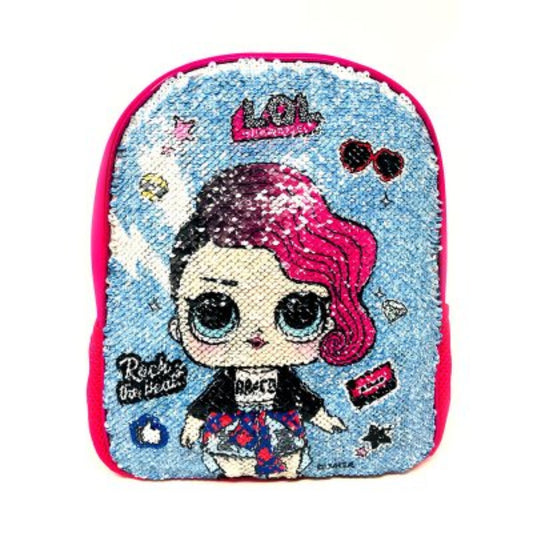 MOCHILA LOL SURPRISE LENTEJULA INFANTIL