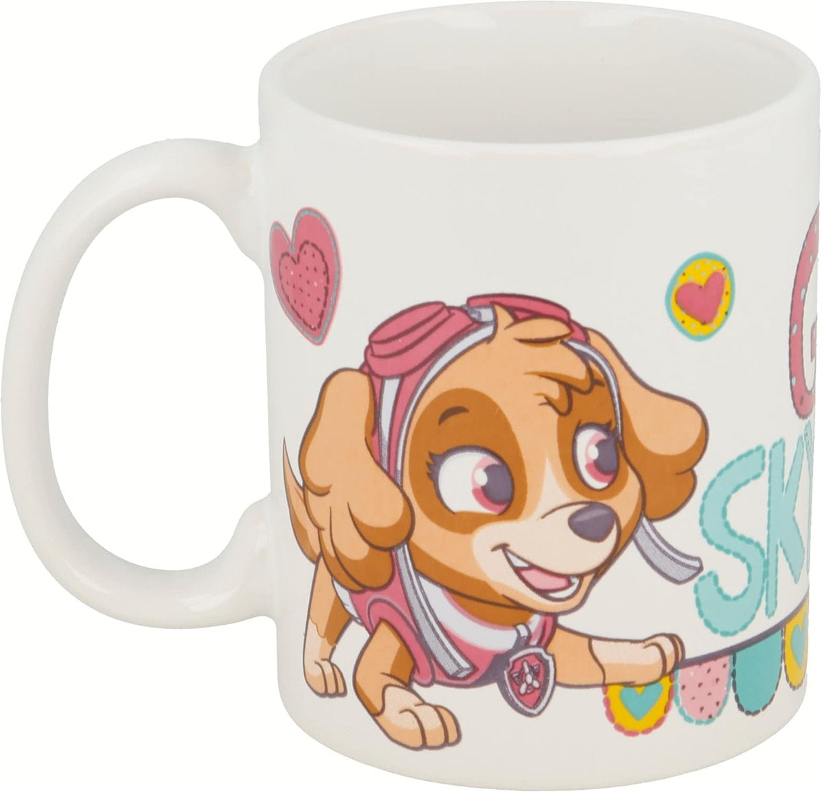 TAZA CERAMICA 325 ML PAW PATROL GIRL
