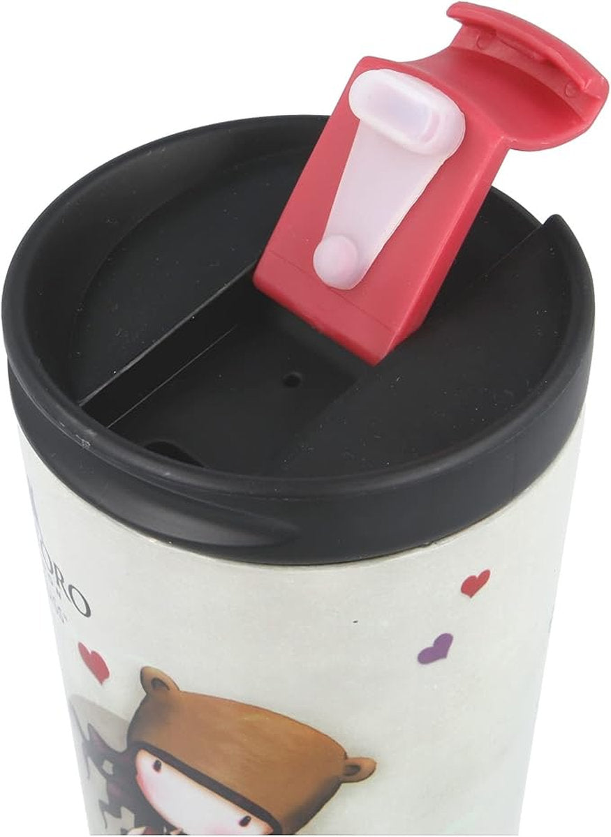 VASO TERMO CAFE ACERO INOXIDABLE  425 ML GORJUSS