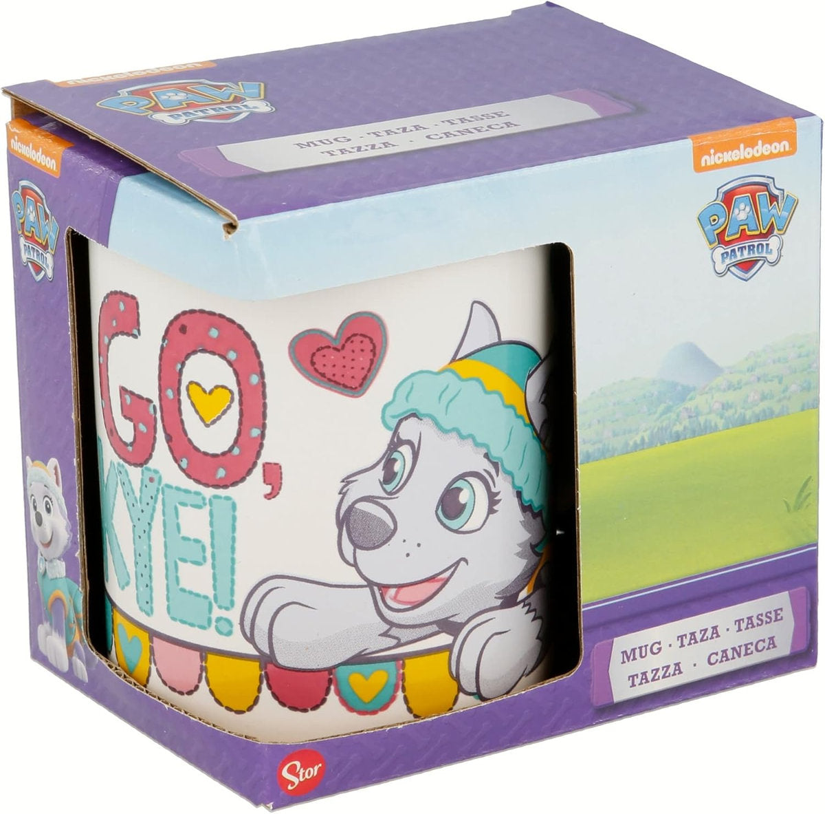 TAZA CERAMICA 325 ML PAW PATROL GIRL