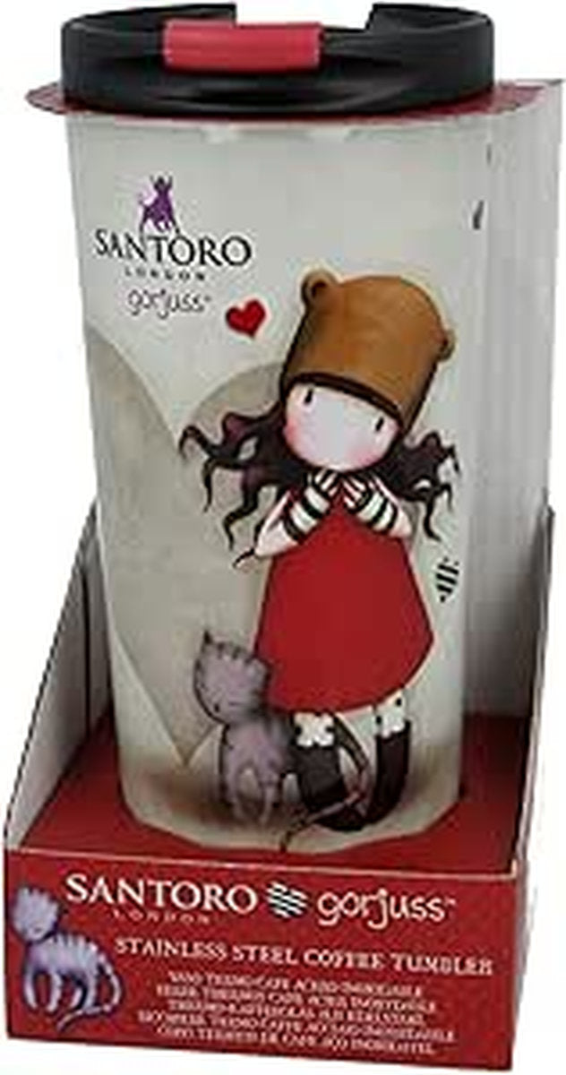 VASO TERMO CAFE ACERO INOXIDABLE  425 ML GORJUSS