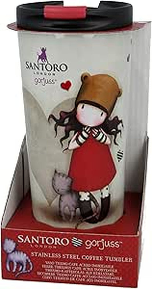 VASO TERMO CAFE ACERO INOXIDABLE  425 ML GORJUSS