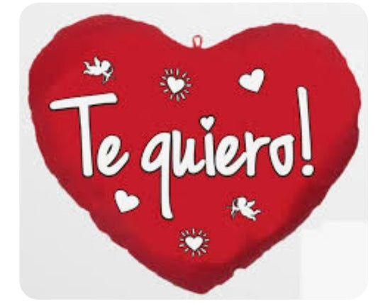 COJIN CORAZON TE QUIERO SAN VALENTIN