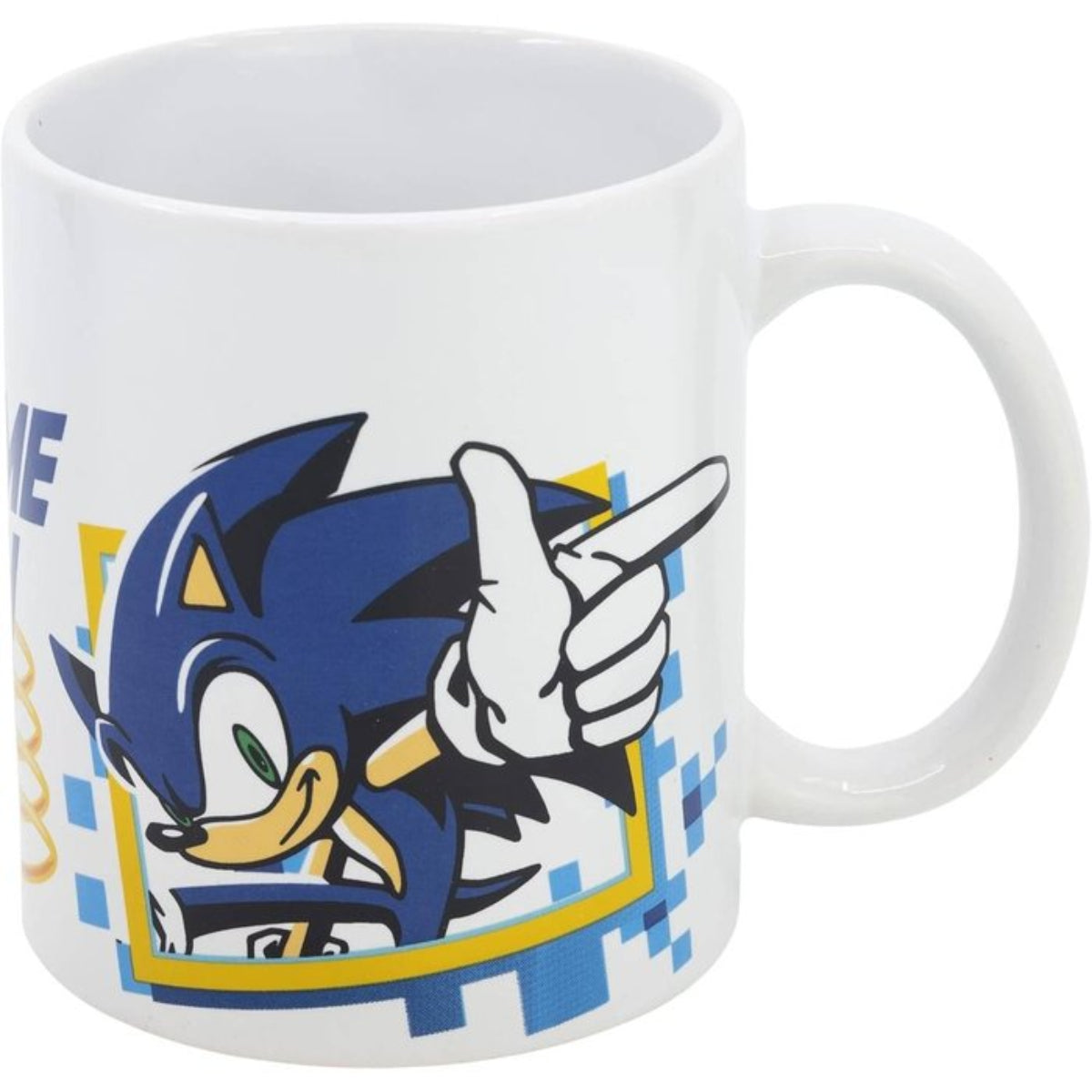 ILLUSION CERAMIC MUG 325 ML CR SONIC GAME