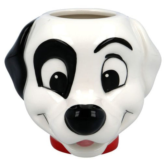 ILLUSION 3D CERAMIC MUG 340ML HEAD 101 DALMATIANS