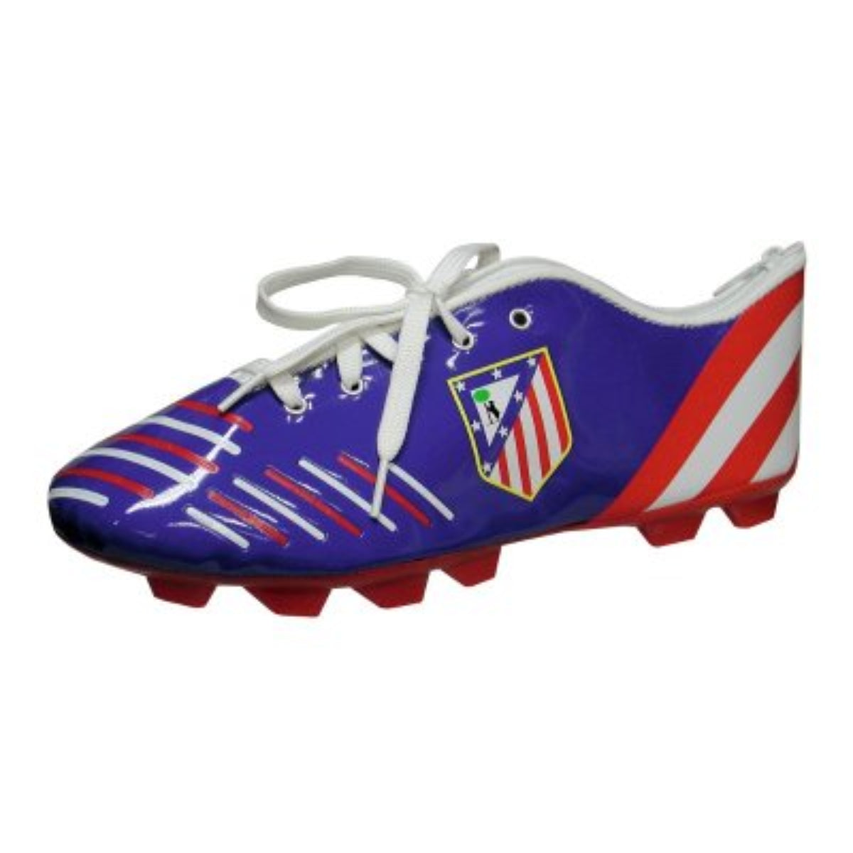 Atletico Madrid boot-shaped pencil case
