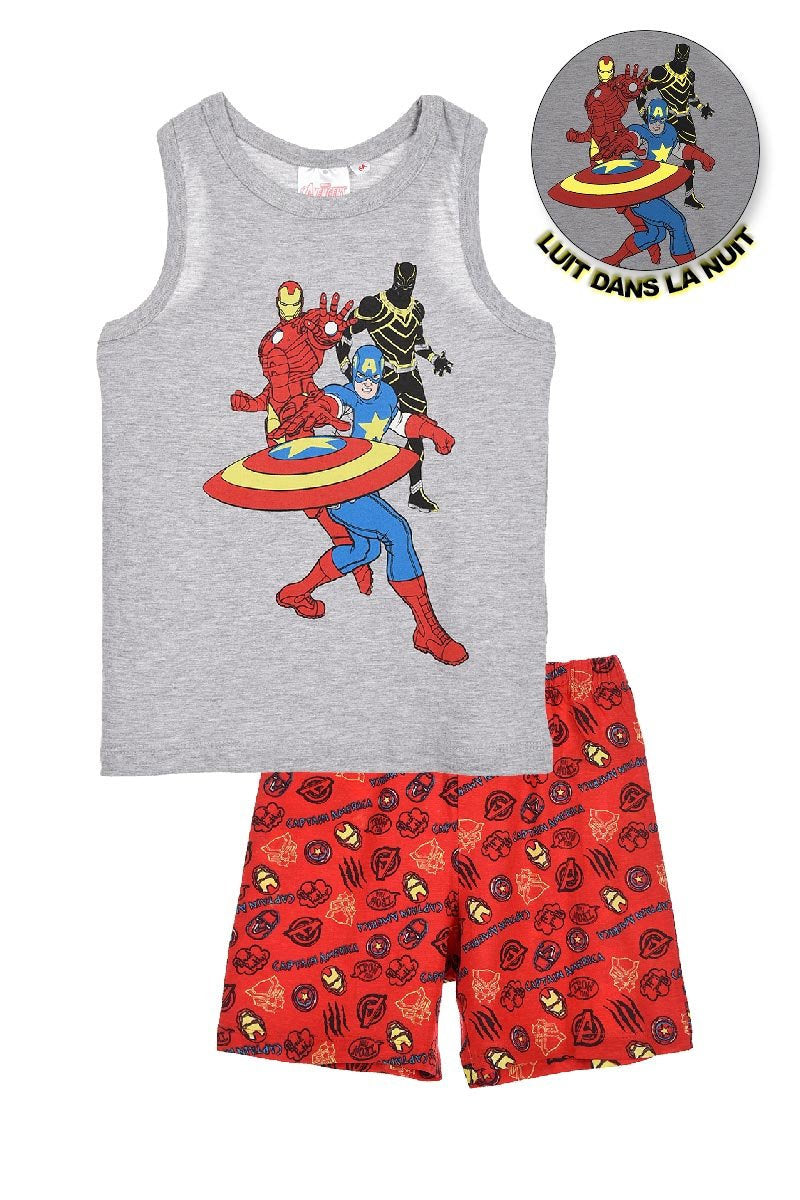 PACK 6 PIJAMA AVENGERS T4 -10 AÑOS