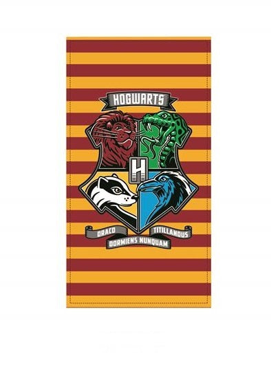 TOALLA  PLAYA MICROFIBRA HARRY POTTER
