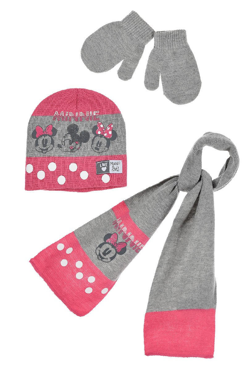 CONJUNTO INVIERNO 3 PIEZAS MINNIE