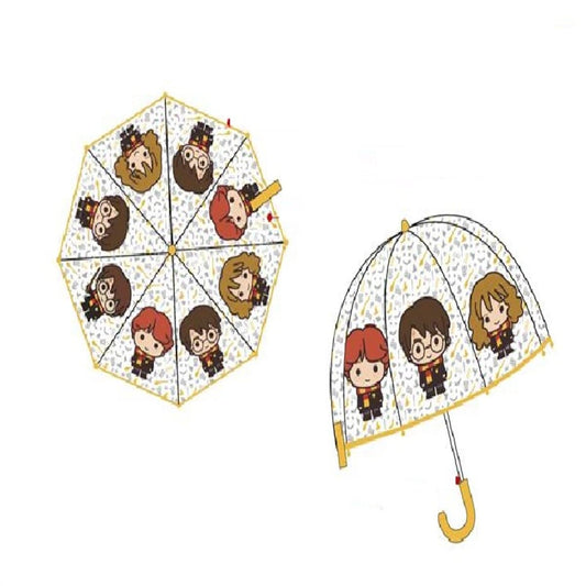 PARAGUAS AUTOMATICO TRANSPARENTE HARRY POTTER