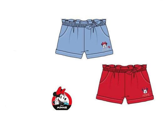 PACK 6 MINNIE TRACKSUIT SHORT PANTS