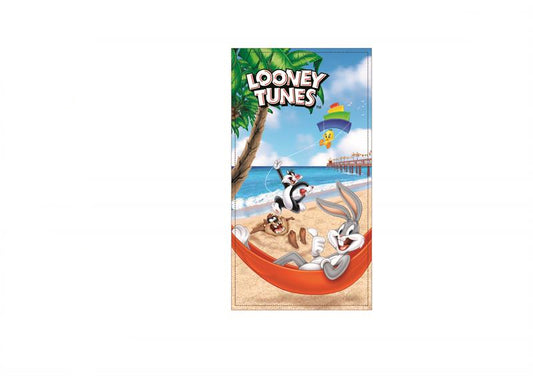 LOONEY TUNES MICROFIBER BEACH TOWEL