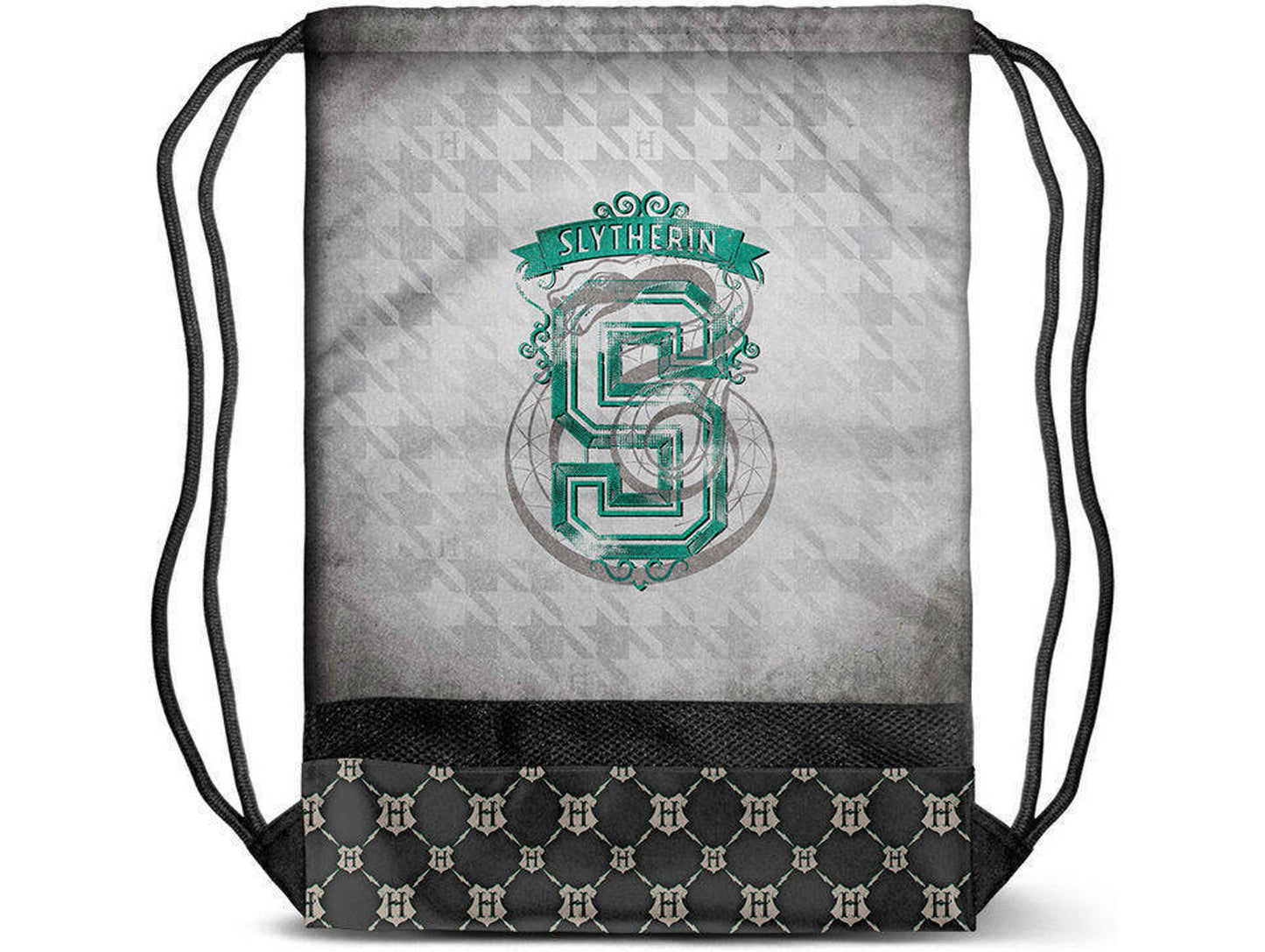 HARRY POTTER SLYTHERIN BACKPACK SACK 48X35CM
