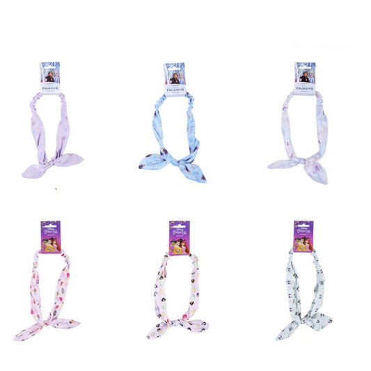 ACCESORIOS PELO BANDANA PRINCESAS PACK 6