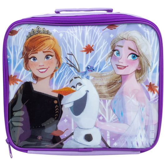 BOLSA MERIENDA AISLANTE RECTANGULAR FROZEN AUTUM LEAVES - Imagen 1