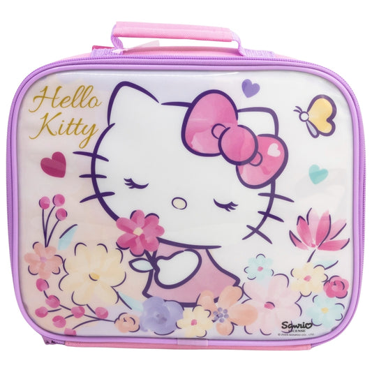 BOLSA MERIENDA AISLANTE RECTANGULAR HELLO KITTY - Imagen 1