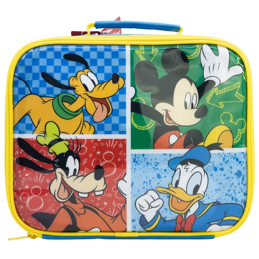 BOLSA MERIENDA AISLANTE RECTANGULAR MICKEY HAS FUN - Imagen 1