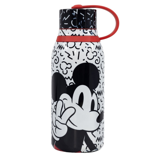 BOTELLA ACERO INOXIDABLE PREMIUM 330 ML MICKEY VIBES - Imagen 1