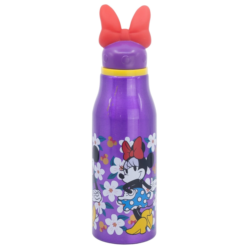 BOTELLA ALUMINIO CON FIGURITA 3D 690 ML MINNIE SUNSHINE - Imagen 1