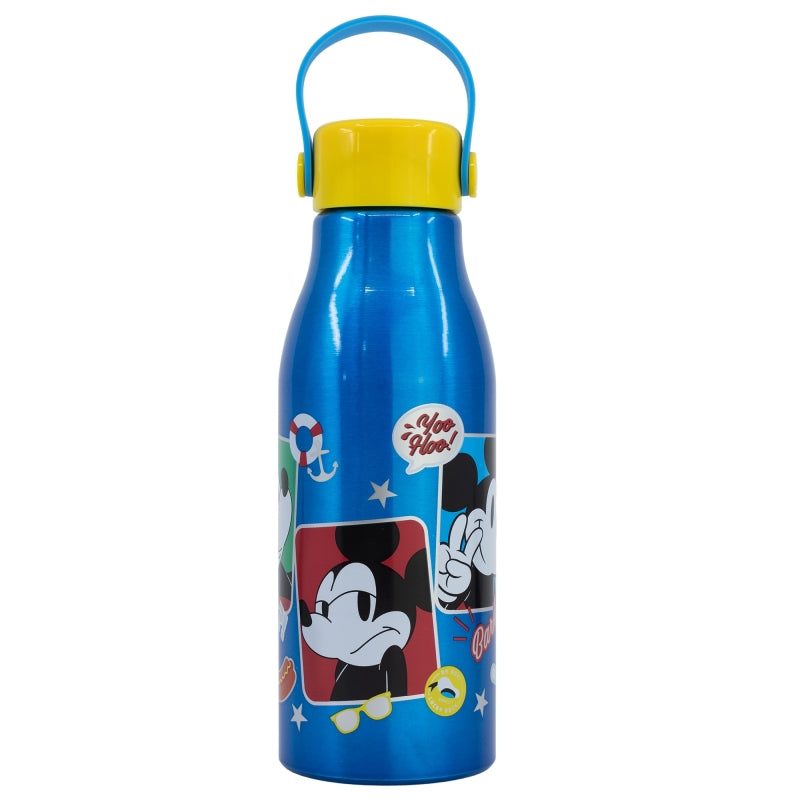 BOTELLA ALUMINIO FLEXI HANDLE 760 ML MICKEY MOUSE FUN-TASTIC - Imagen 1
