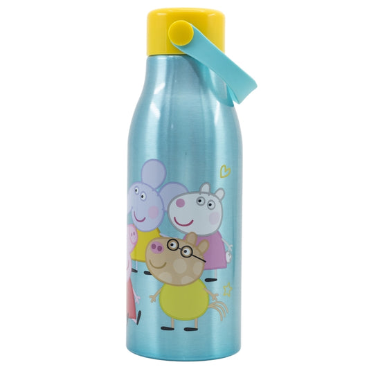 BOTELLA ALUMINIO FLEXI HANDLE 760 ML PEPPA PIG CORE 2022 - Imagen 1