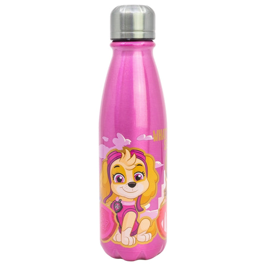 BOTELLA ALUMINIO INFANTIL 600 ML PAW PATROL GIRL SUPERPOWERS - Imagen 1