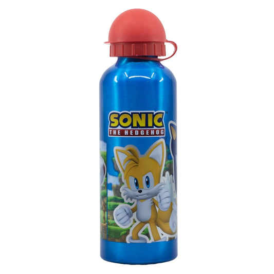BOTELLA ALUMINIO INFANTIL 600 ML SONIC - Imagen 1