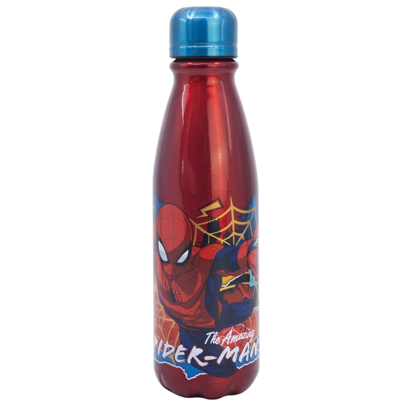 BOTELLA ALUMINIO INFANTIL 600 ML SPIDERMAN MOVING TARGET - Imagen 1