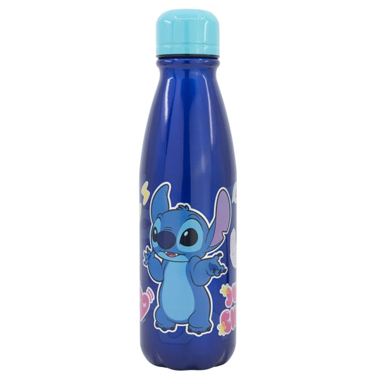 BOTELLA ALUMINIO INFANTIL 600 ML STITCH PALMS - Imagen 1