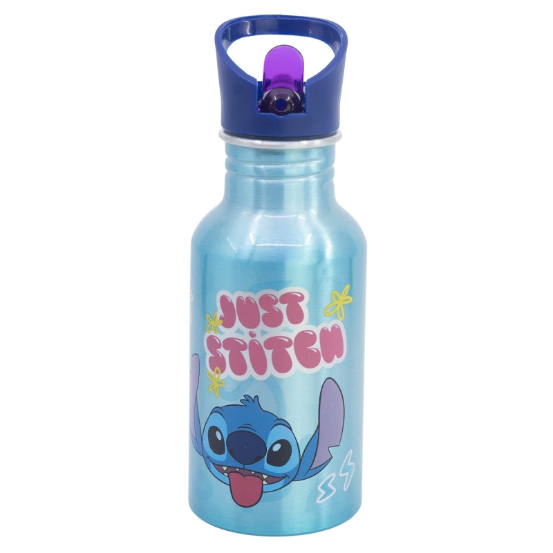 BOTELLA ALUMINIO NEVADA SIPPER 545 ML STITCH DRAWING - Imagen 1